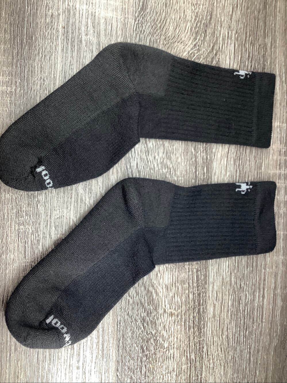 Smartwool Unisex Adult's M 1-Pair Black Everyday Solid Rib Crew Socks B30-5
